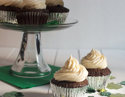 Bailey's Irish Cream Boozy Cupcake