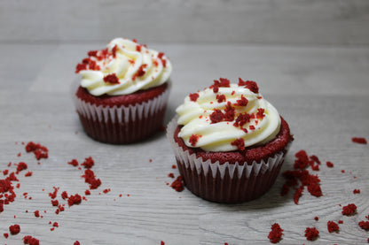 Red Velvet Delight Cupcakes