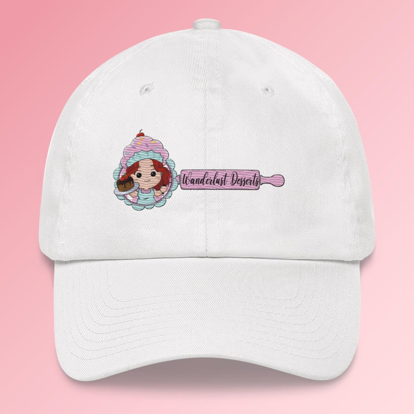 Wanderlust Desserts Dad hat